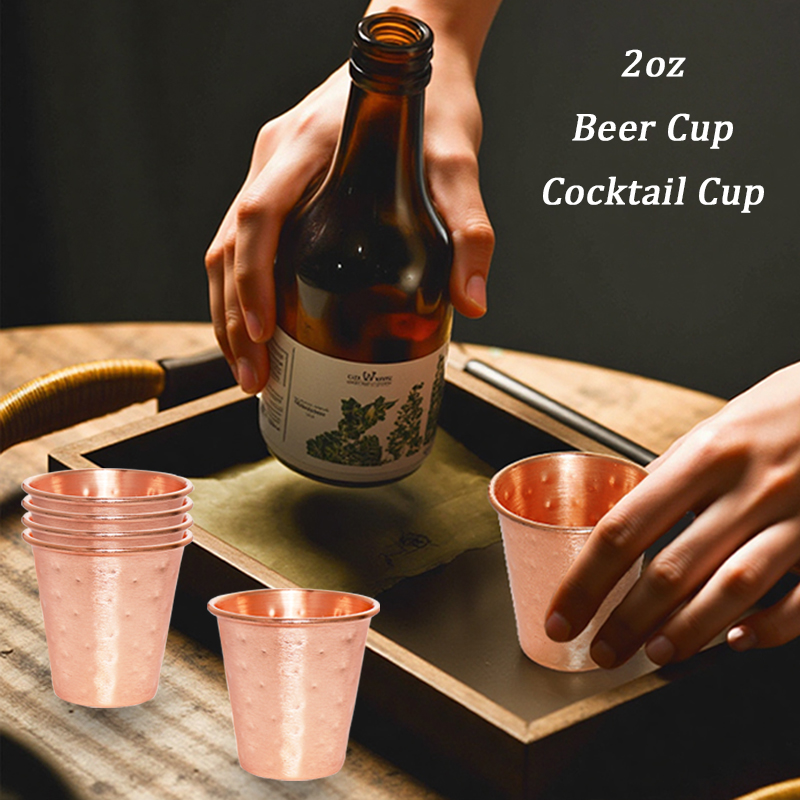 Mule Copper Mug - Conjunto de 4/6 copos de cerveja