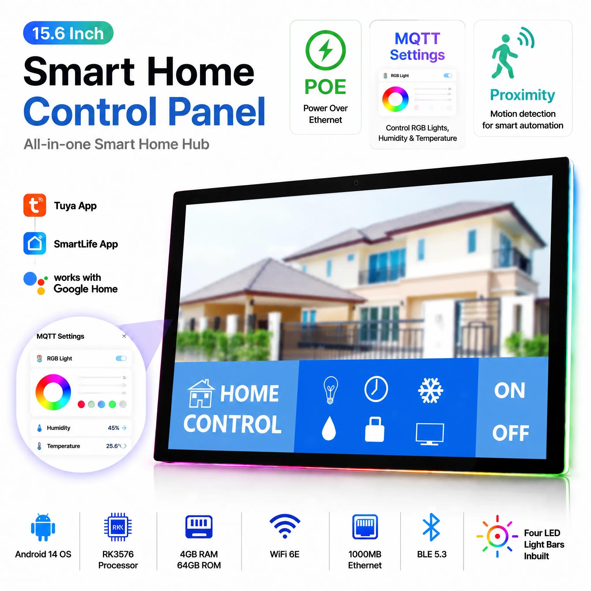 Home Bar Android - Tablet Inteligente de 15.6 Polegadas para