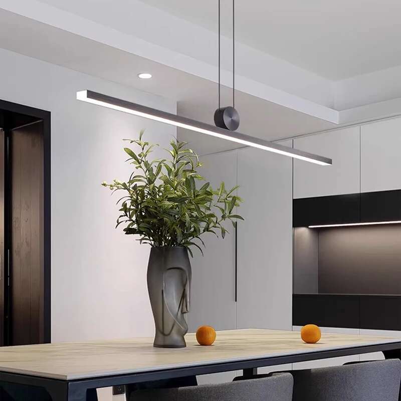 Home Bar Word - Preto led longo pingente luzes nordic