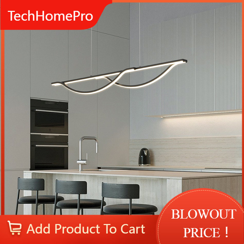 Home Bar Word - Luminária Pendente TechHPLed para Restaurante, Lustre