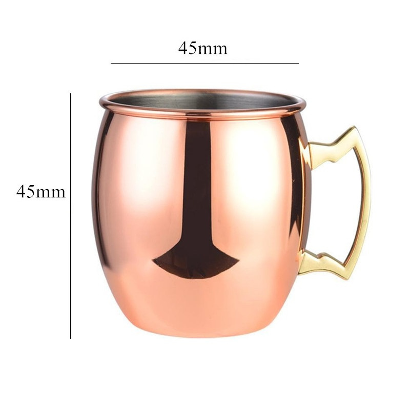 6 pçs 60ml mule canecas de cob - Mule Copper Mug avaliação e preço