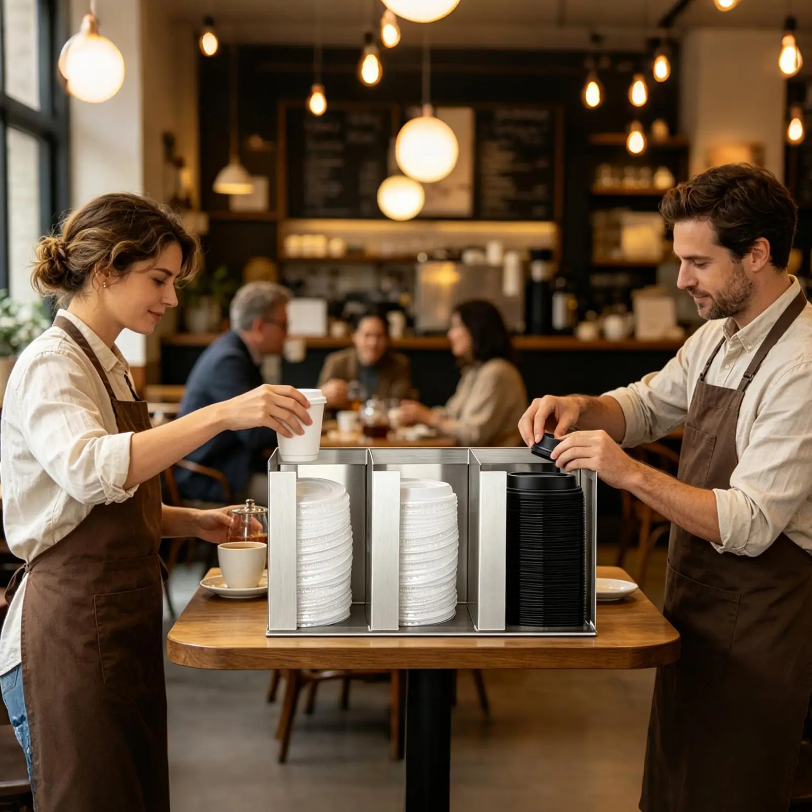 Organizador de xícaras e tampa - Home Bar And Coffee avaliação e preço