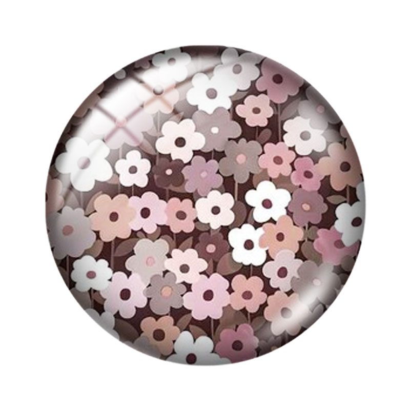 Cabochões de vidro retrô flora - Old Fashioned Glass avaliação e preço