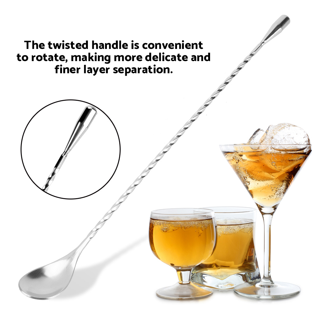 Colher de Mistura de Aço Inoxi - Bar Spoon Twisted avaliação e preço