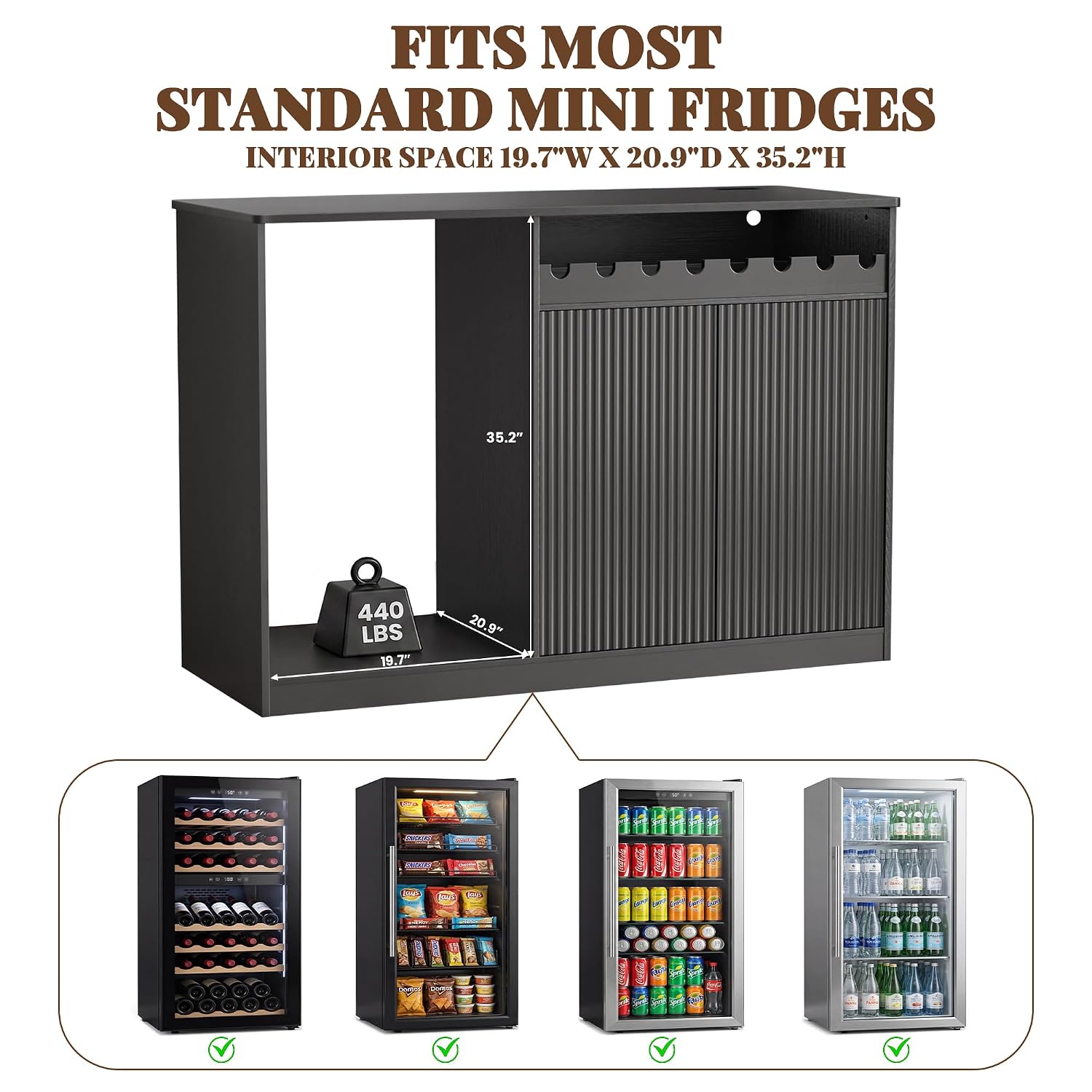 Armário de Café de 53 polegada - Home Bar And Fridge avaliação e preço