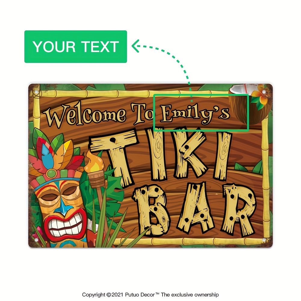Placa Decorativa Personalizada - Home Bar Signs avaliação e preço