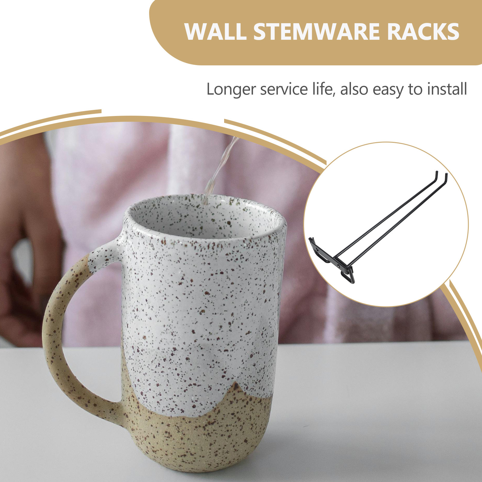 Suporte de Ferro Reforçado par - Home Bar Shelf avaliação e preço